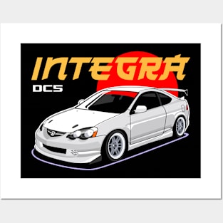 Integra DC5 JDM Cars Posters and Art